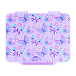 Butterfly Wishes Bento Lunchbox – Little Girl Purple – 6 Compartments