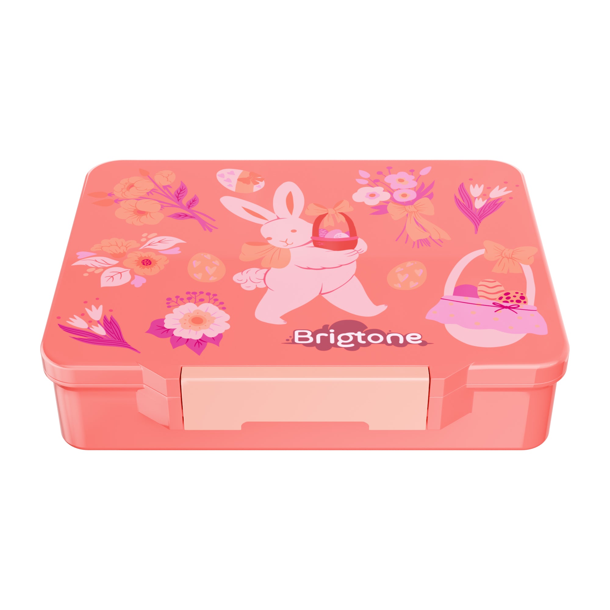 Bunny Bliss Bento Lunchbox – Cherry Bloom Pink– 6 Compartments