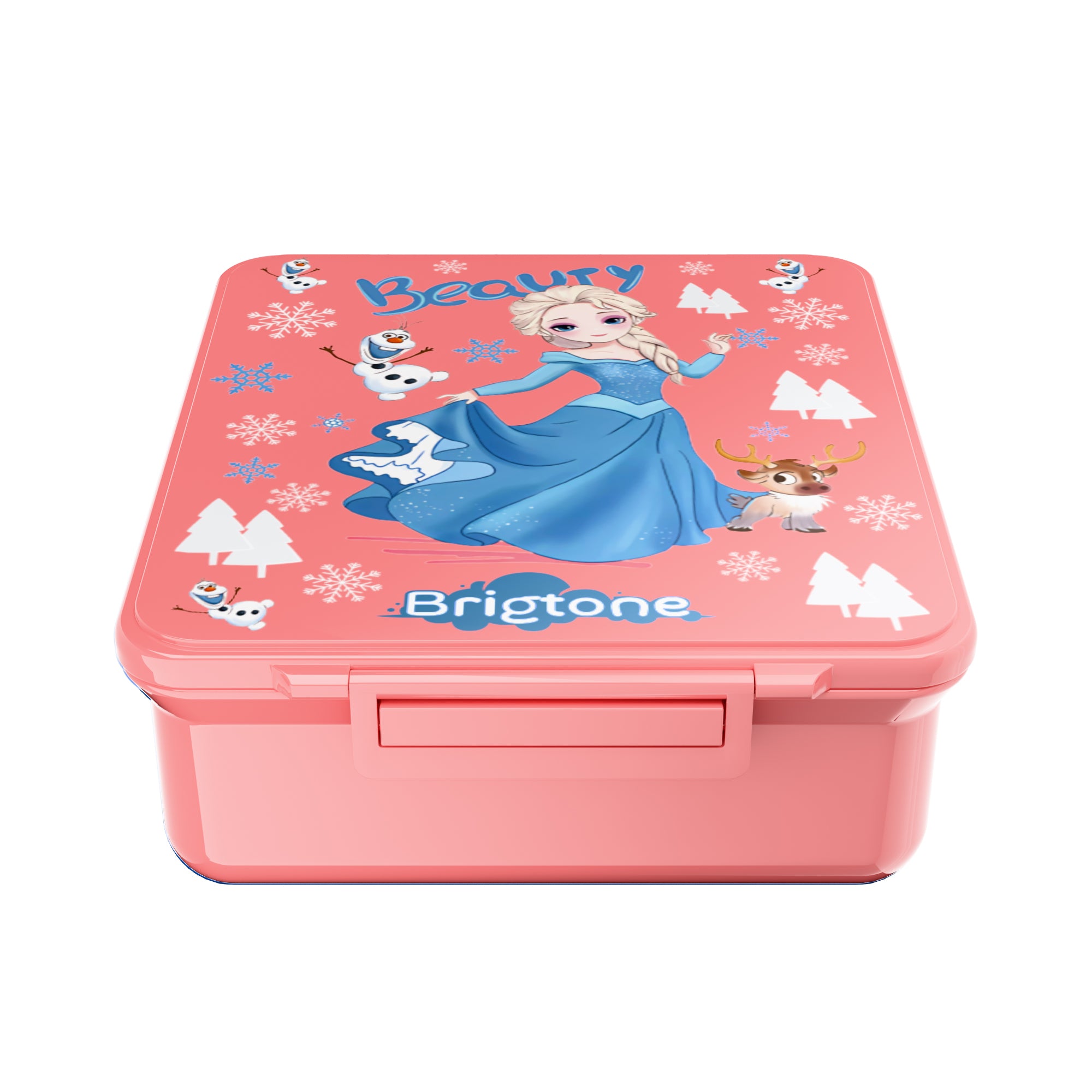 Frozen Magic Bento Lunchbox - Cotton Candy Pink - 4 Compartments