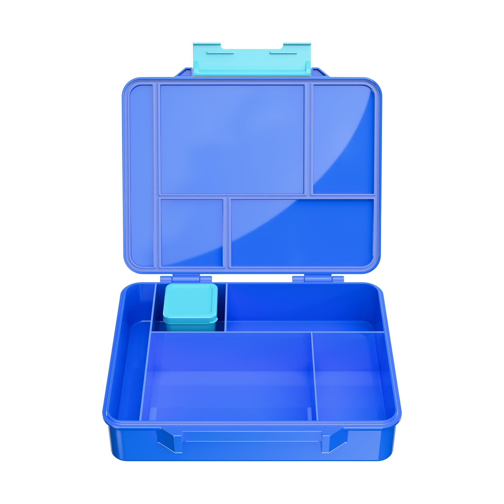 Soccer Sprint Bento Lunchbox  – Game Night Blue – 4 Compartments