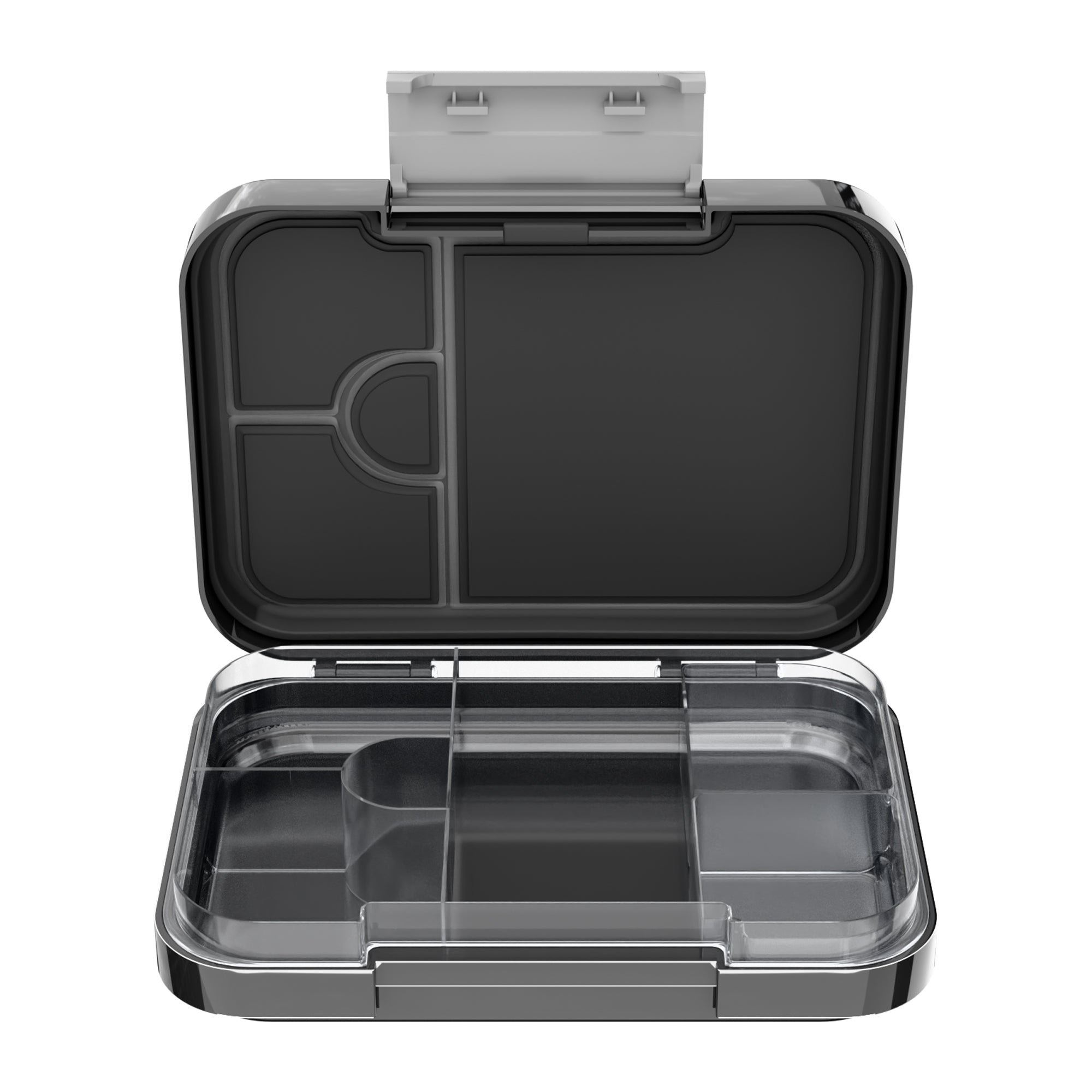 Vintage Racer Bento Lunchbox  – Midnight Asphalt Black – 6 Compartments