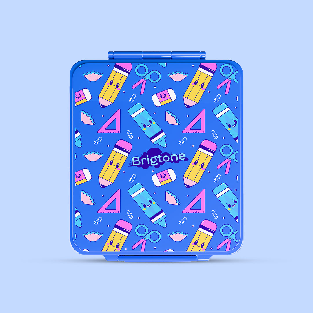 Cosmic Curiosity Bento Lunchbox – Universe Blue – 6 Compartments