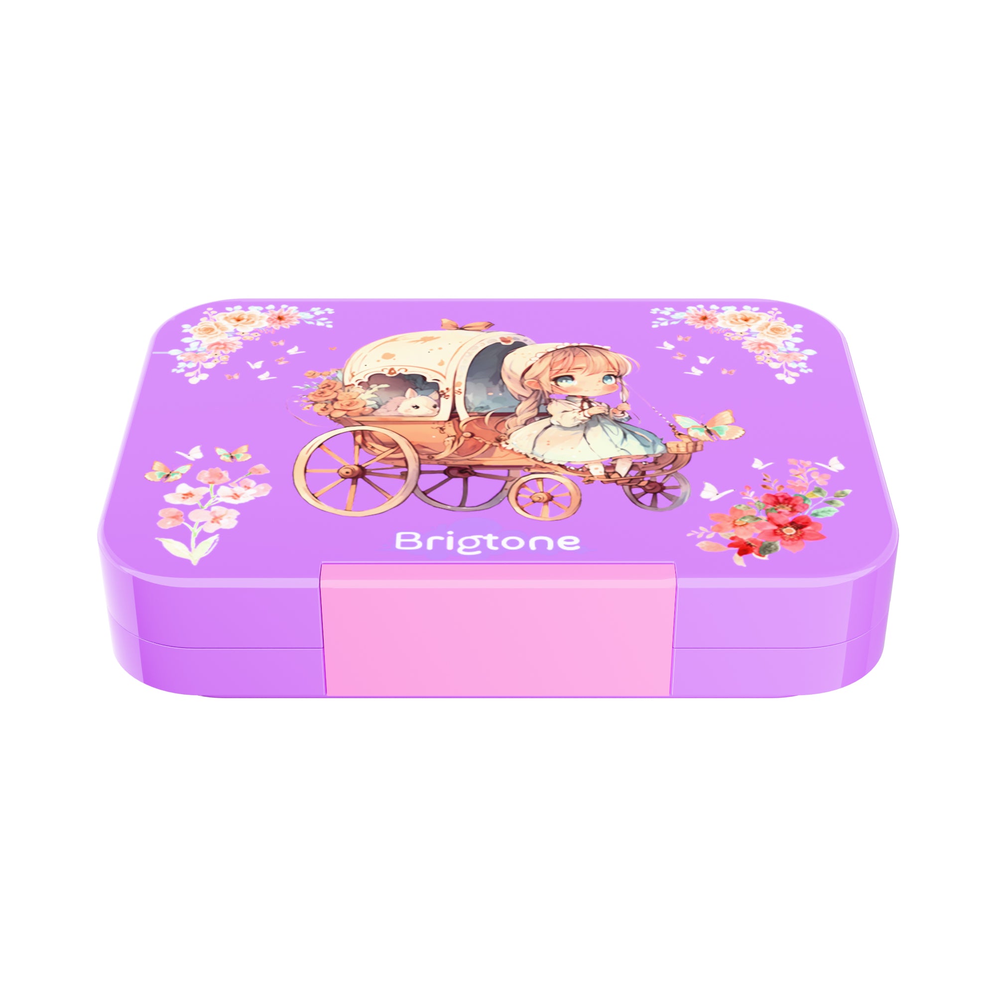 Frozen Magic Bento Lunchbox  - Fairy Dust Purple - 4 Compartments