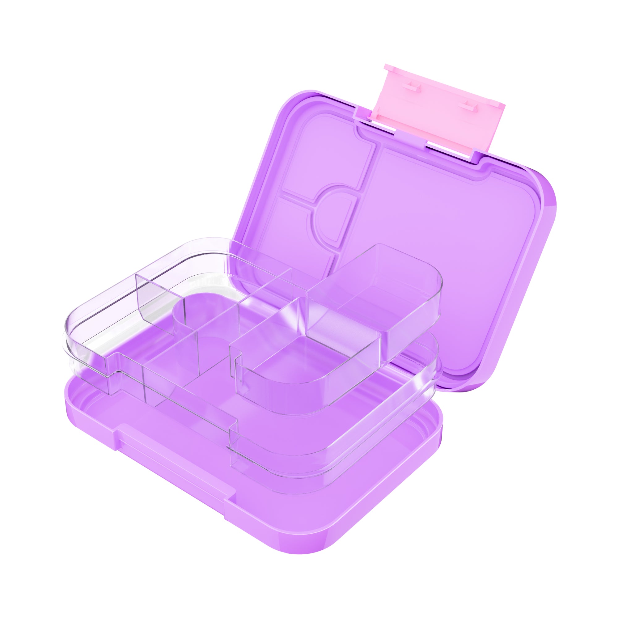 Frozen Magic Bento Lunchbox  - Fairy Dust Purple - 4 Compartments