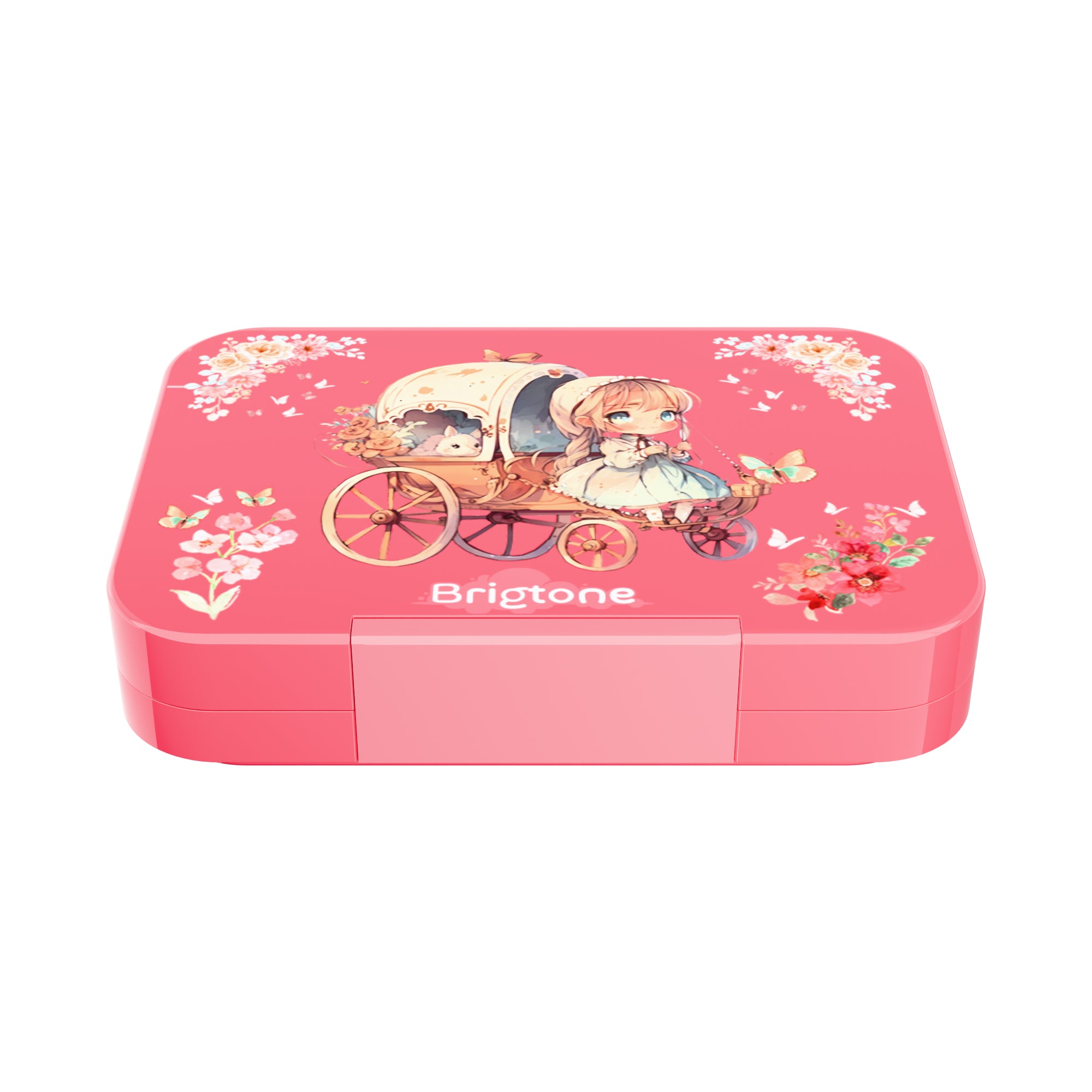 Magical Dreamer Bento Lunchbox – Little Girl Pink – 6 Compartments