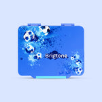 Soccer Sprint Bento Lunchbox  – Game Night Blue – 4 Compartments