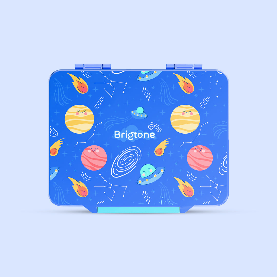 Soccer Sprint Bento Lunchbox  – Game Night Blue – 4 Compartments