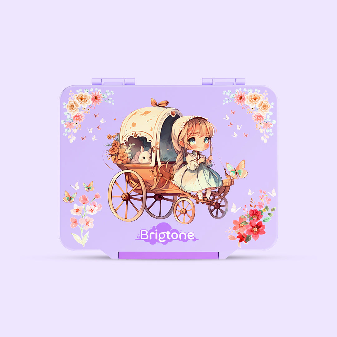 Soccer Sprint Bento Lunchbox  – Game Night Blue – 4 Compartments