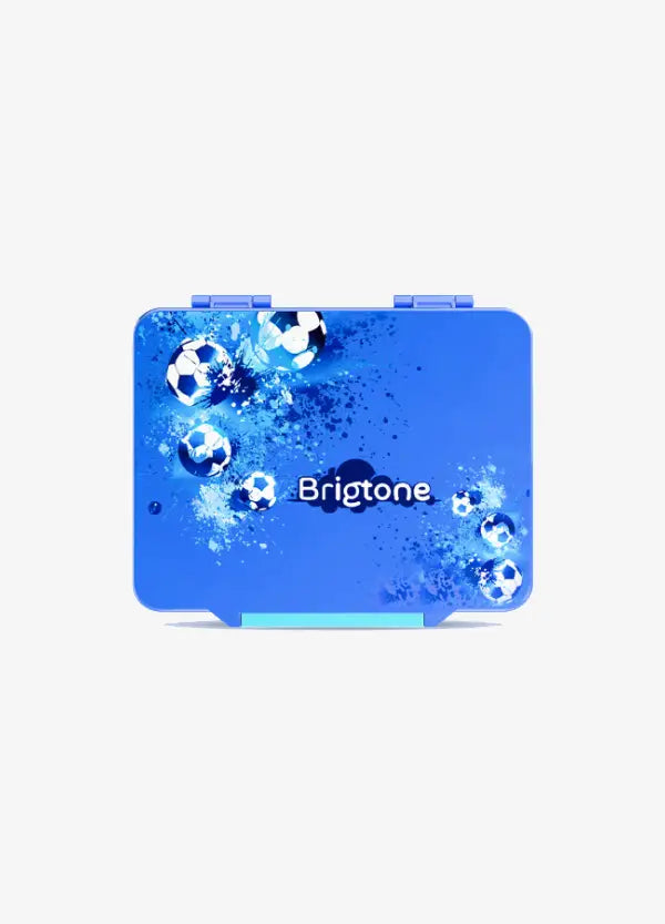Soccer Sprint Bento Lunchbox  – Game Night Blue – 4 Compartments