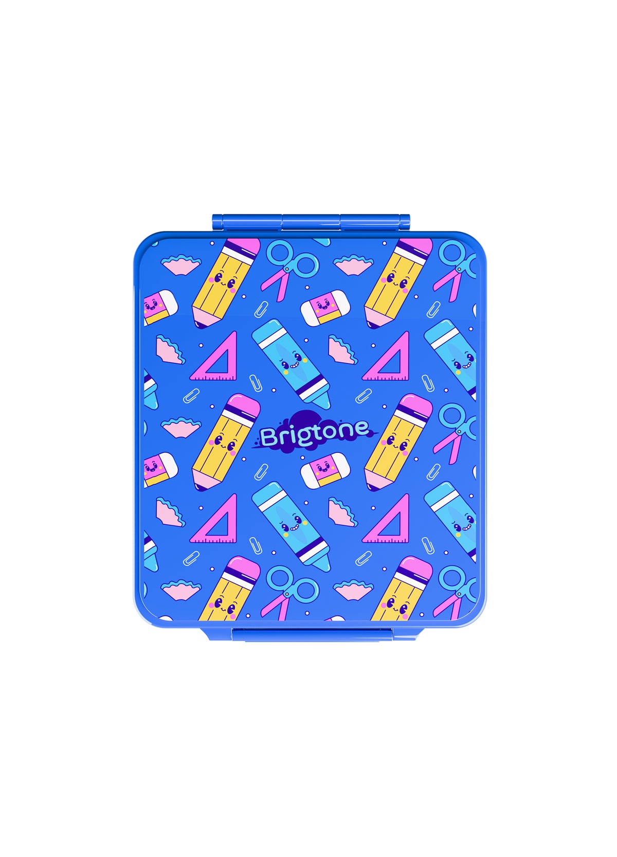 Study Buddy Bento Lunchbox – Pencil Case Blue - 4 Compartments