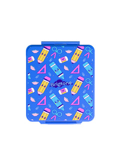 Study Buddy Bento Lunchbox – Pencil Case Blue - 4 Compartments