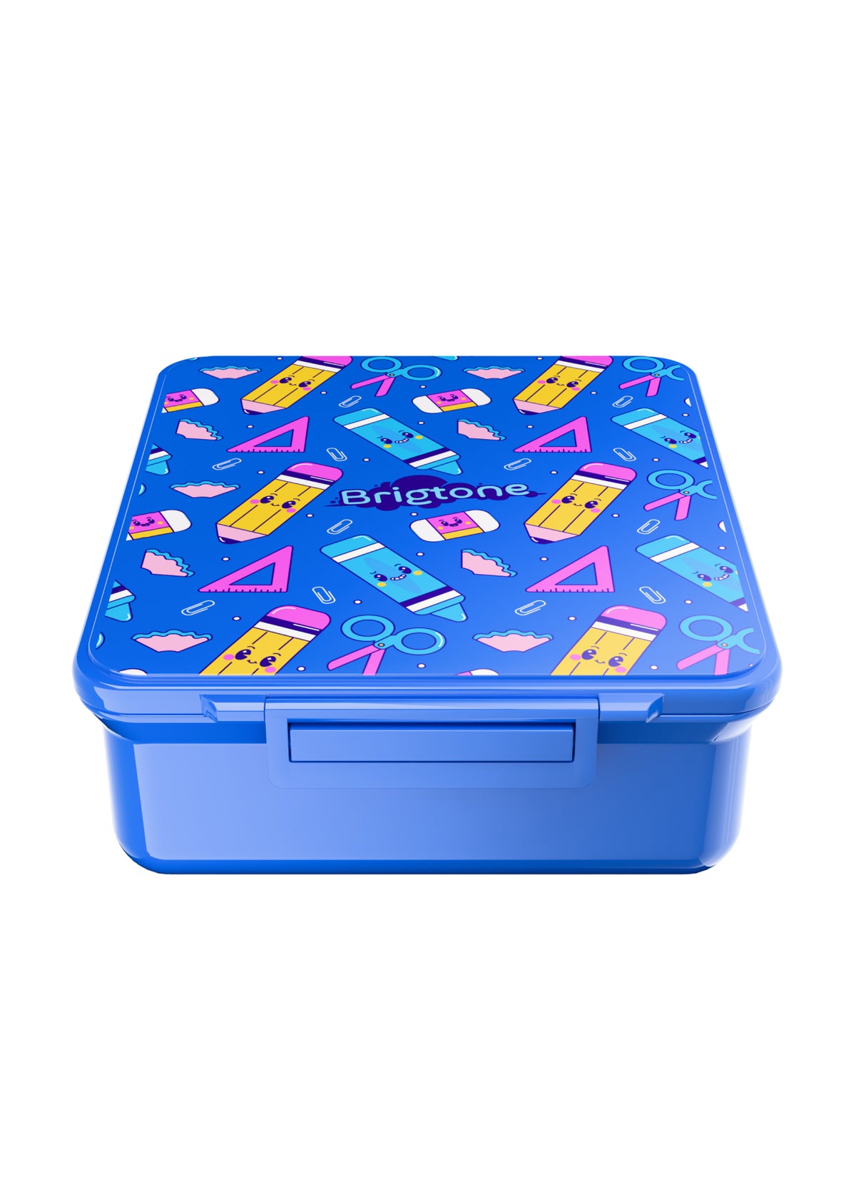 Study Buddy Bento Lunchbox – Pencil Case Blue - 4 Compartments
