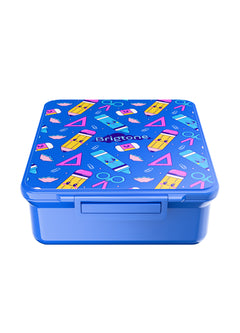 Study Buddy Bento Lunchbox – Pencil Case Blue - 4 Compartments