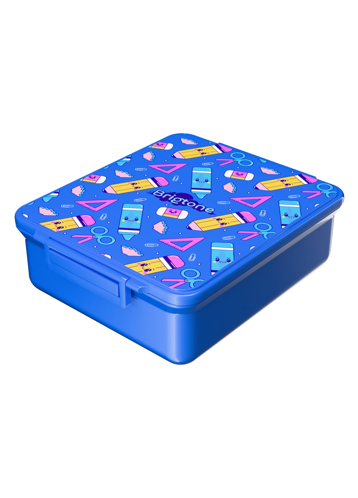 Study Buddy Bento Lunchbox – Pencil Case Blue - 4 Compartments