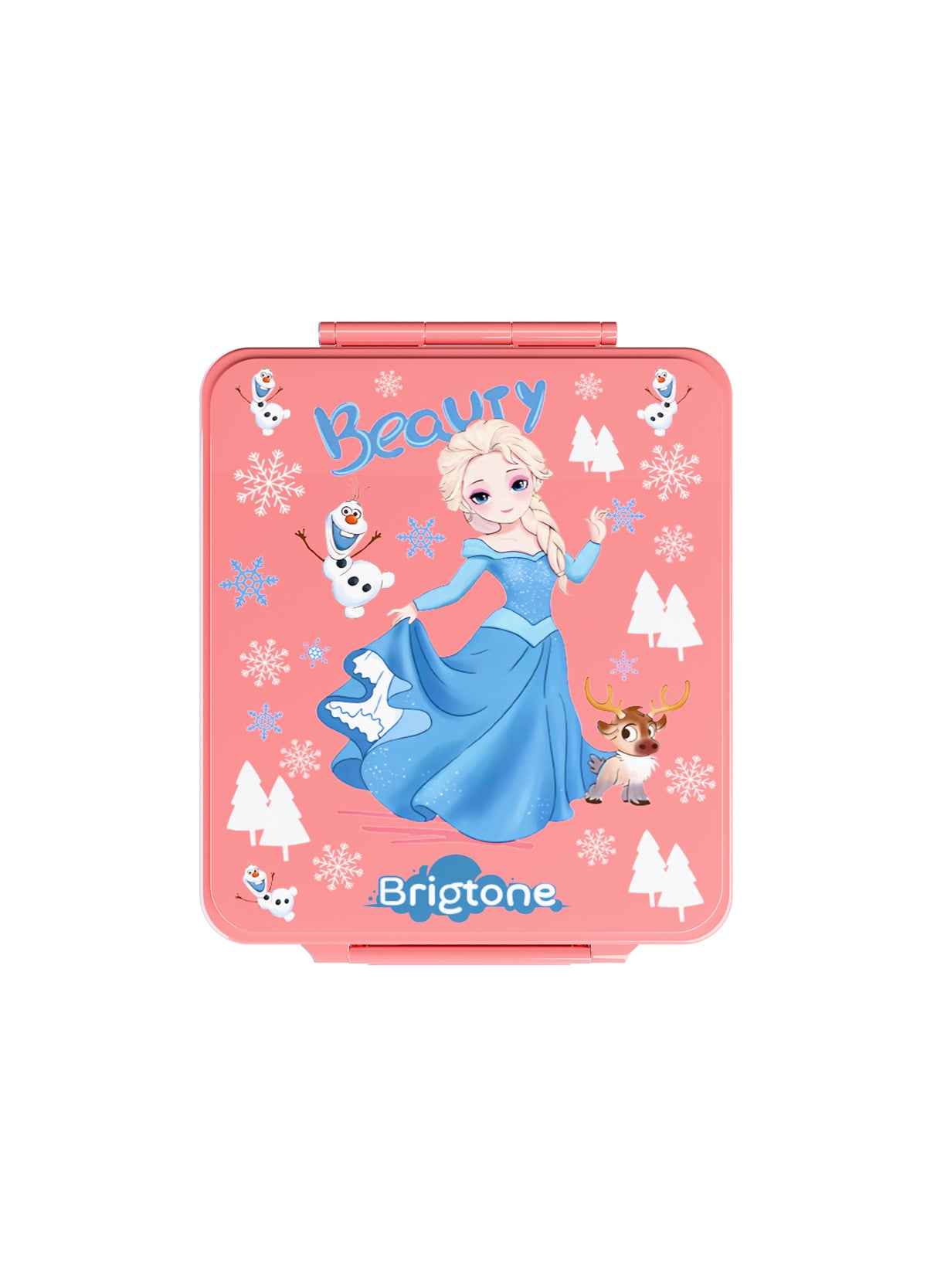 Frozen Magic Bento Lunchbox - Cotton Candy Pink - 4 Compartments