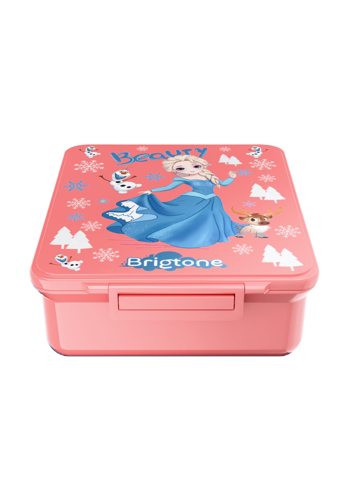 Frozen Magic Bento Lunchbox - Cotton Candy Pink - 4 Compartments