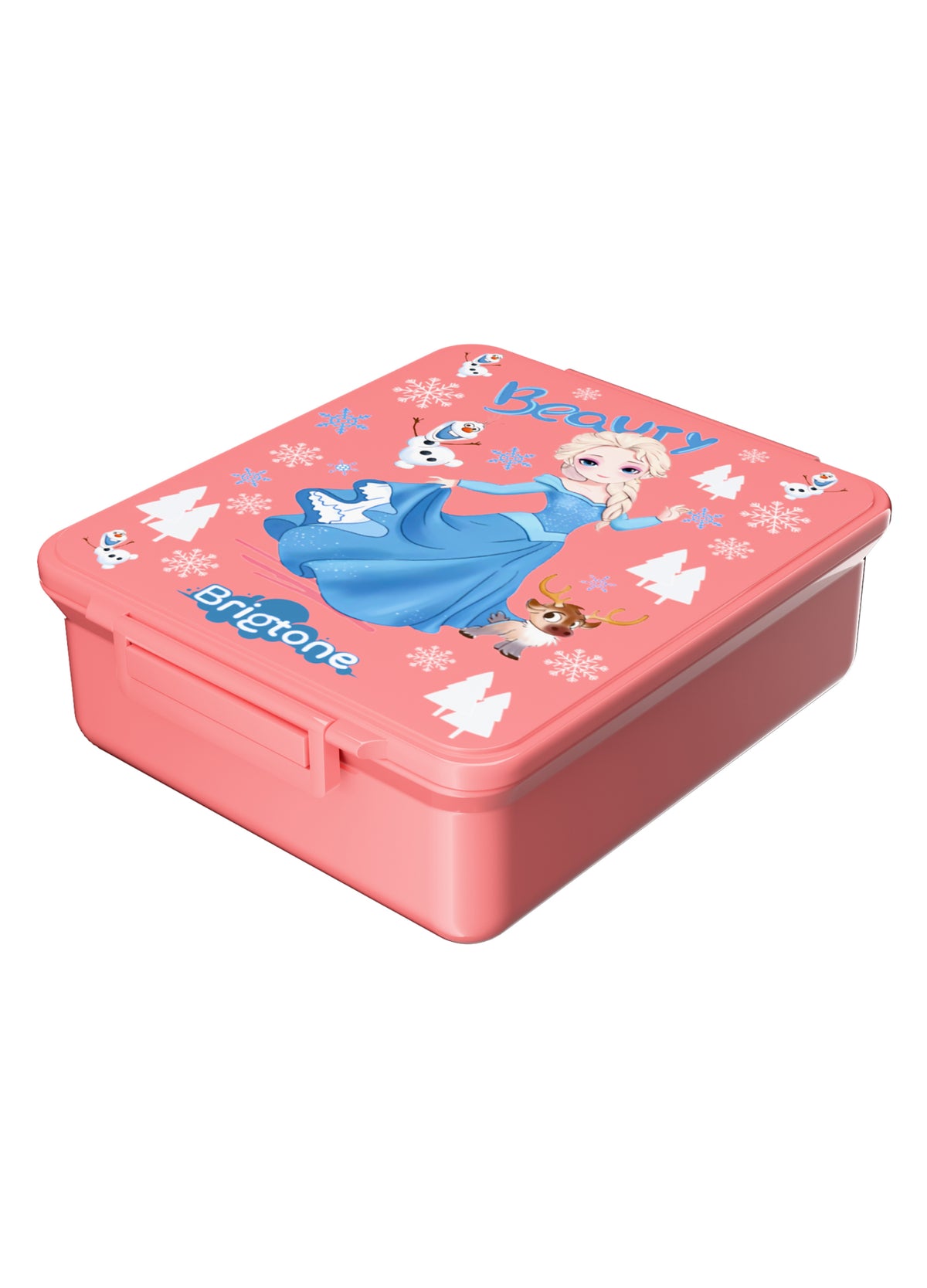 Frozen Magic Bento Lunchbox - Cotton Candy Pink - 4 Compartments