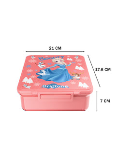Frozen Magic Bento Lunchbox - Cotton Candy Pink - 4 Compartments