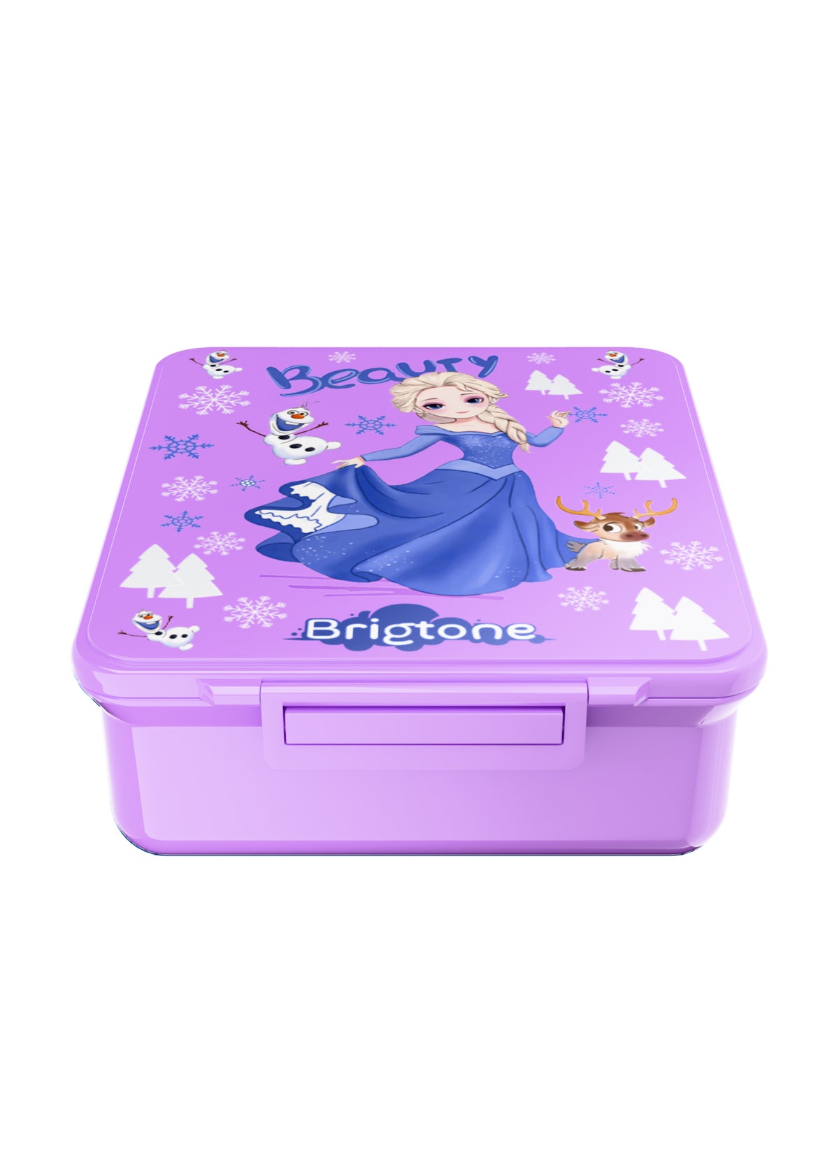 Frozen Magic Bento Lunchbox  - Fairy Dust Purple - 4 Compartments