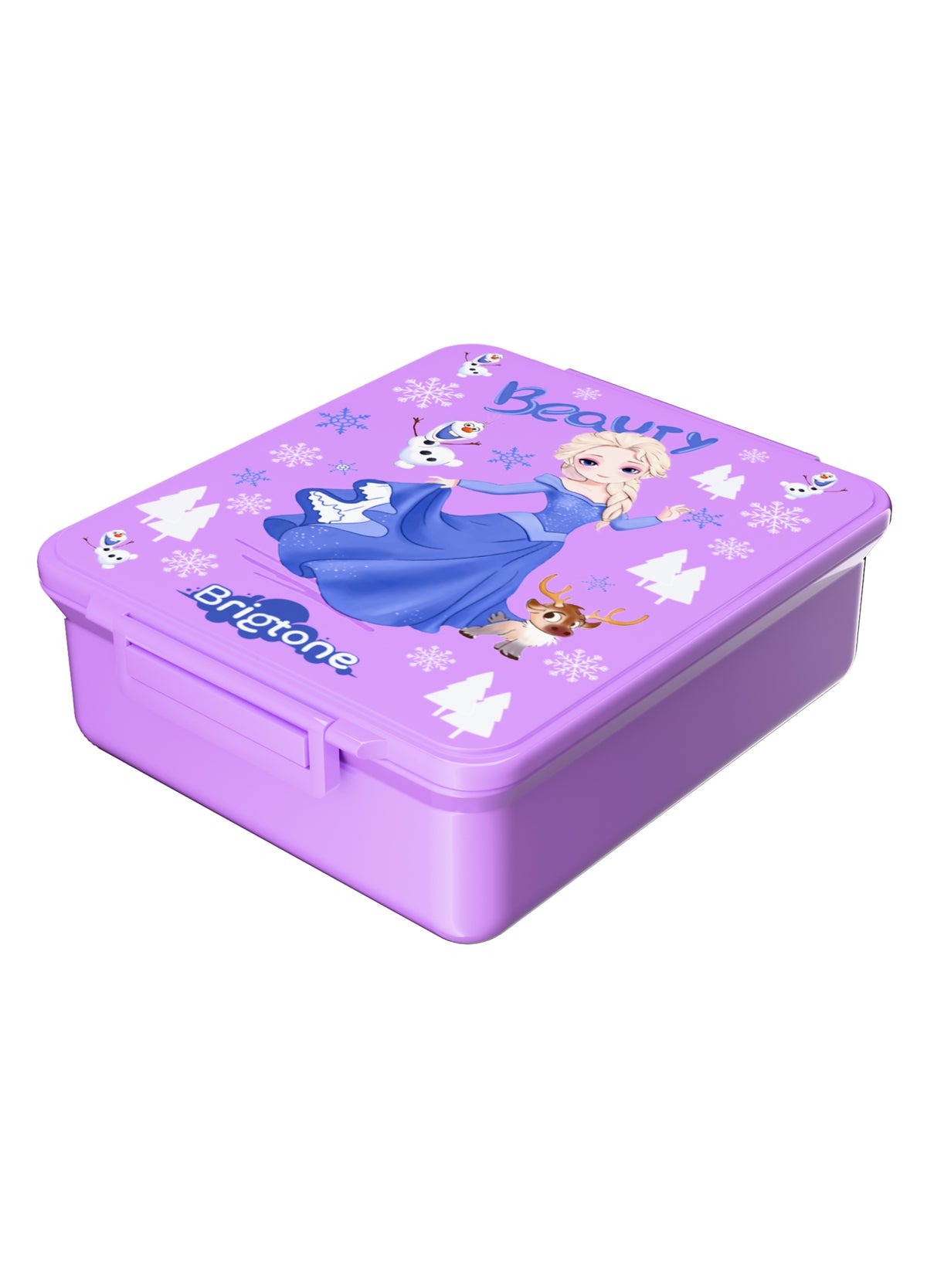Frozen Magic Bento Lunchbox  - Fairy Dust Purple - 4 Compartments