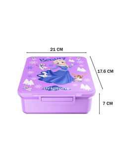 Frozen Magic Bento Lunchbox  - Fairy Dust Purple - 4 Compartments