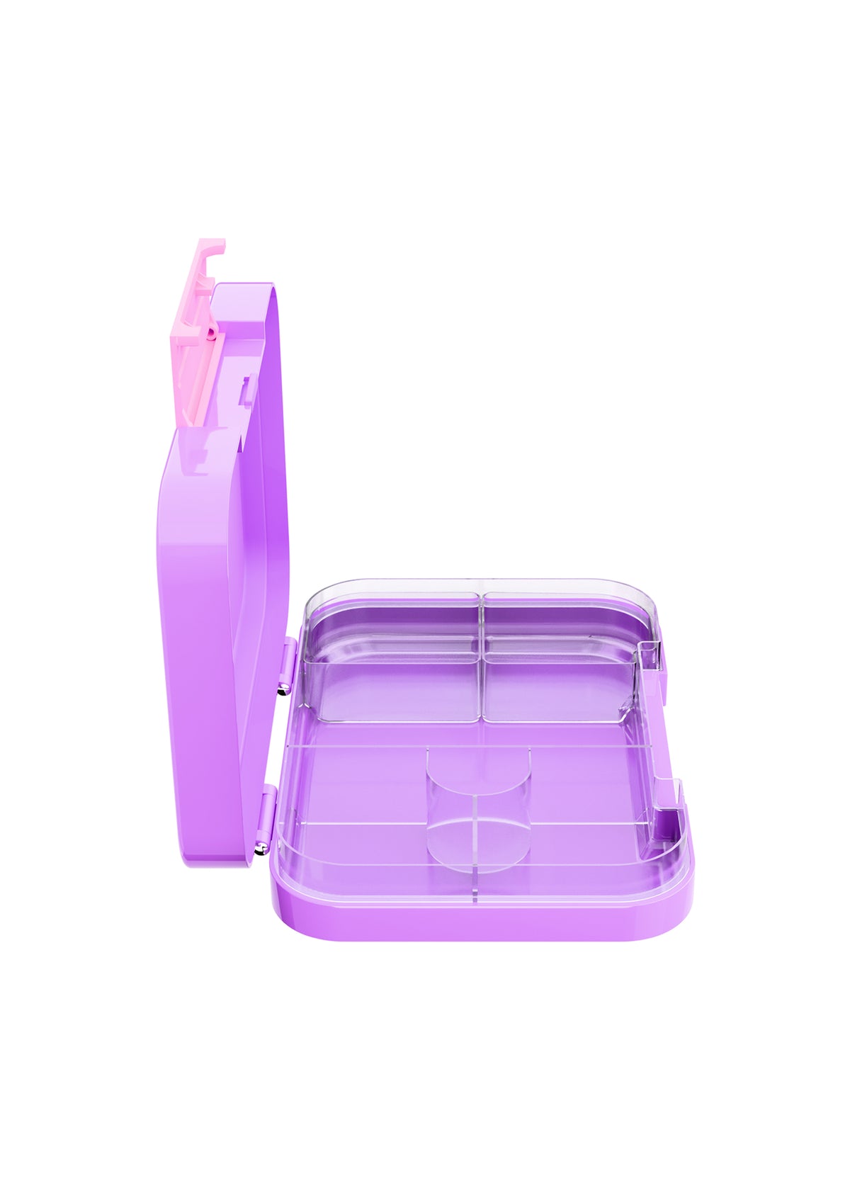 Magical Dreamer Bento Lunchbox – Little Girl Purple – 6 Compartments