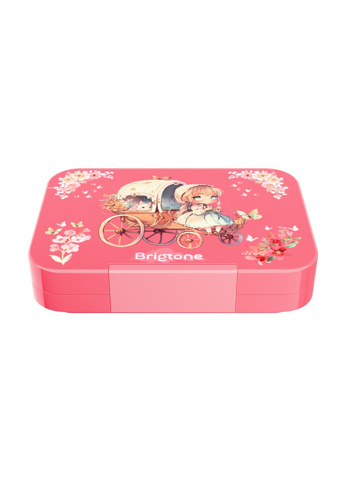 Magical Dreamer Bento Lunchbox – Little Girl Pink – 6 Compartments