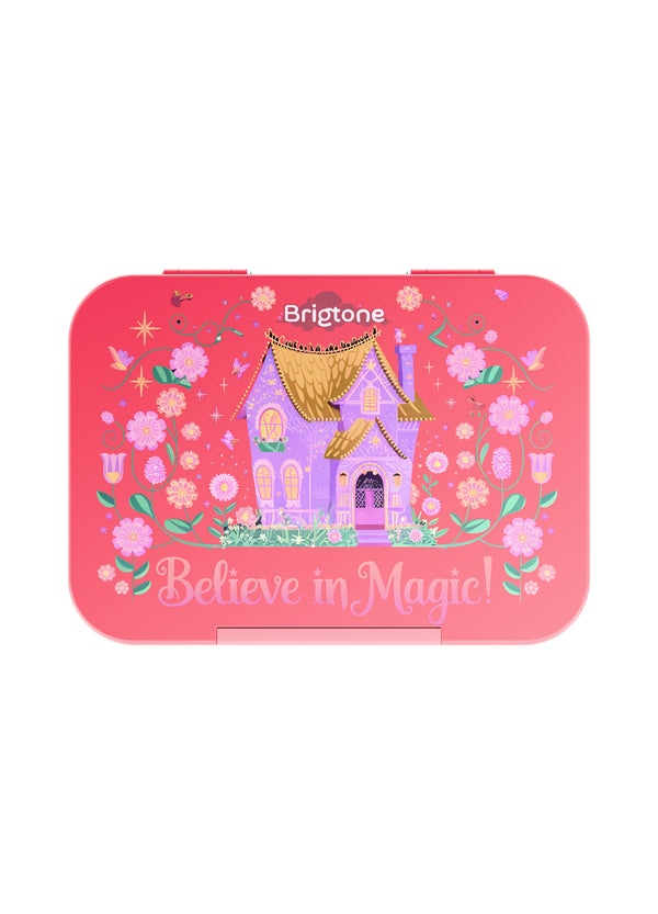 Comfort Cottage Bento Lunchbox – Magic Home Pink – 6 Compartments