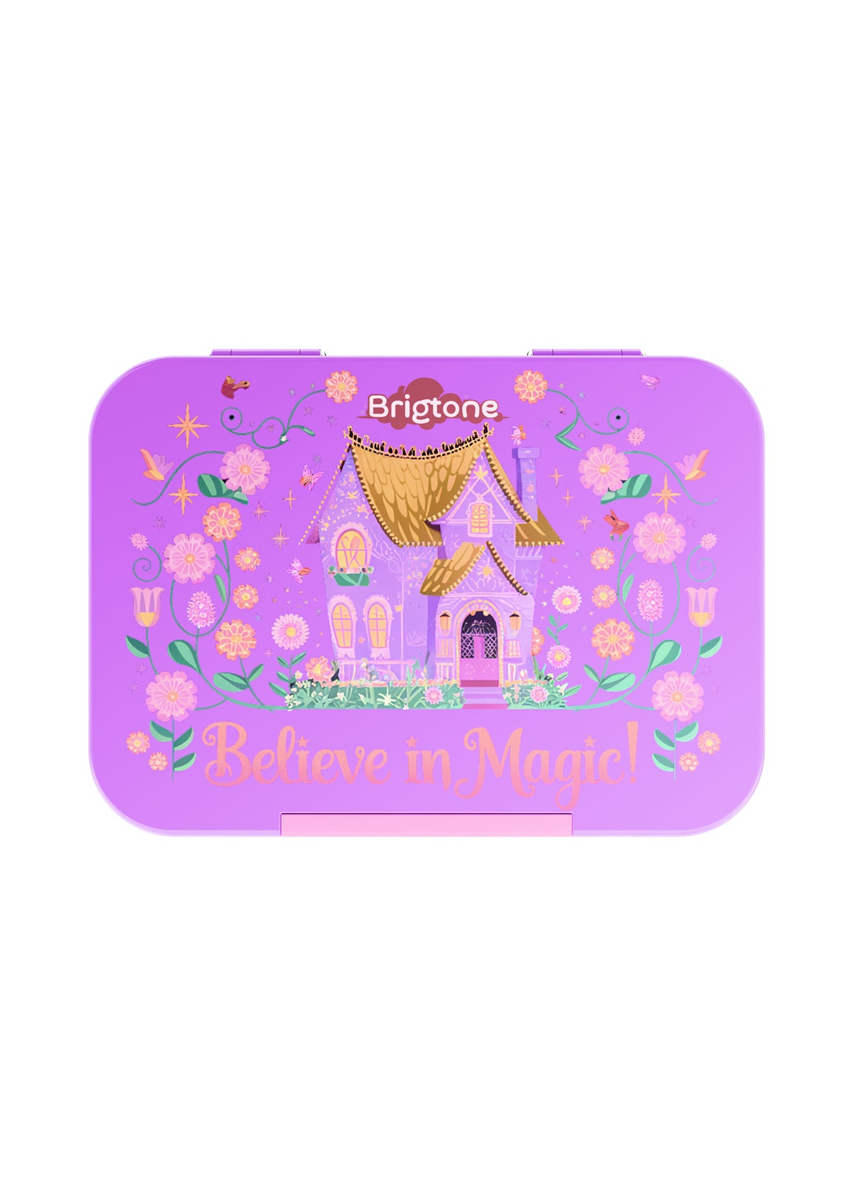 Comfort Cottage Bento Lunchbox – Magic Home Purple – 6 Compartments
