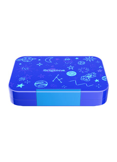 Galactic Explorer Bento Lunchbox – Outer Space Blue – 6 Compartments