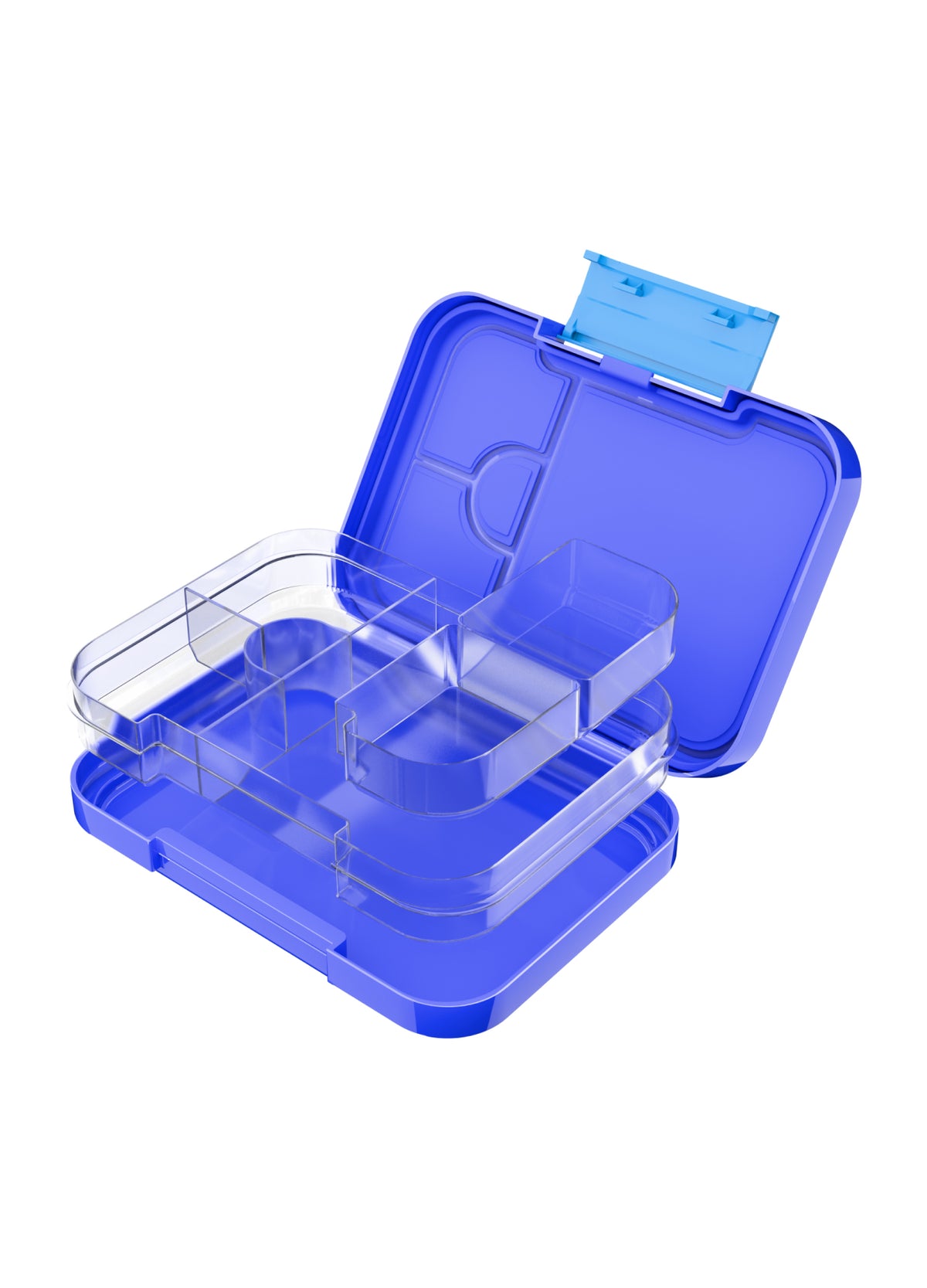 Galactic Explorer Bento Lunchbox – Outer Space Blue – 6 Compartments