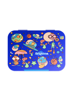 Alien Quest Bento Lunchbox – Extraterrestrial Blue – 6 Compartments