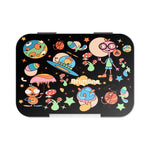 Alien Quest Bento Lunchbox – Extraterrestrial Black – 6 Compartments