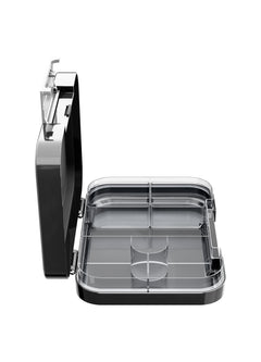 Alien Quest Bento Lunchbox – Extraterrestrial Black – 6 Compartments