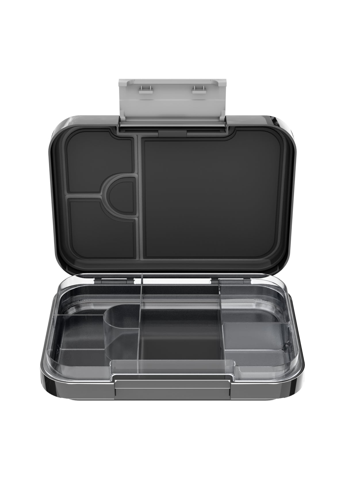 Alien Quest Bento Lunchbox – Extraterrestrial Black – 6 Compartments
