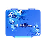 Soccer Sprint Bento Lunchbox  – Game Night Blue – 4 Compartments