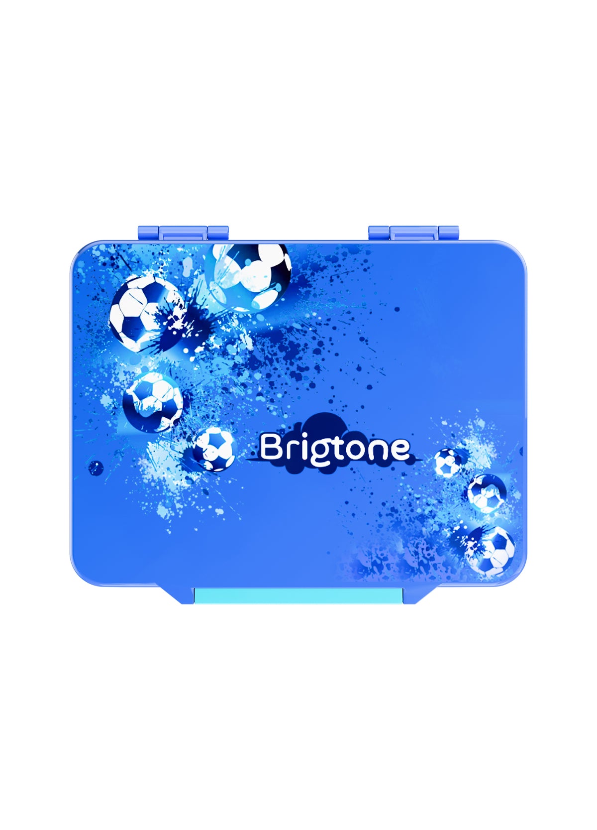 Soccer Sprint Bento Lunchbox  – Game Night Blue – 4 Compartments