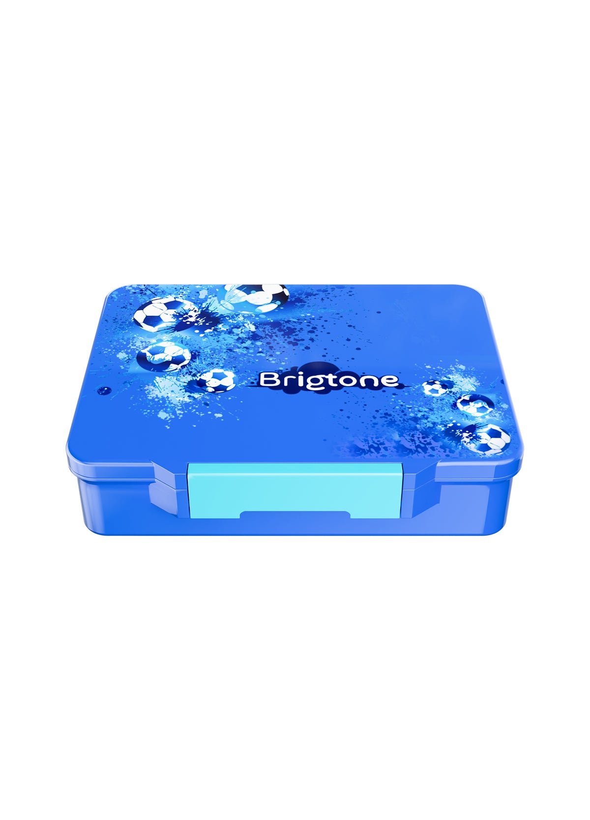 Soccer Sprint Bento Lunchbox  – Game Night Blue – 4 Compartments
