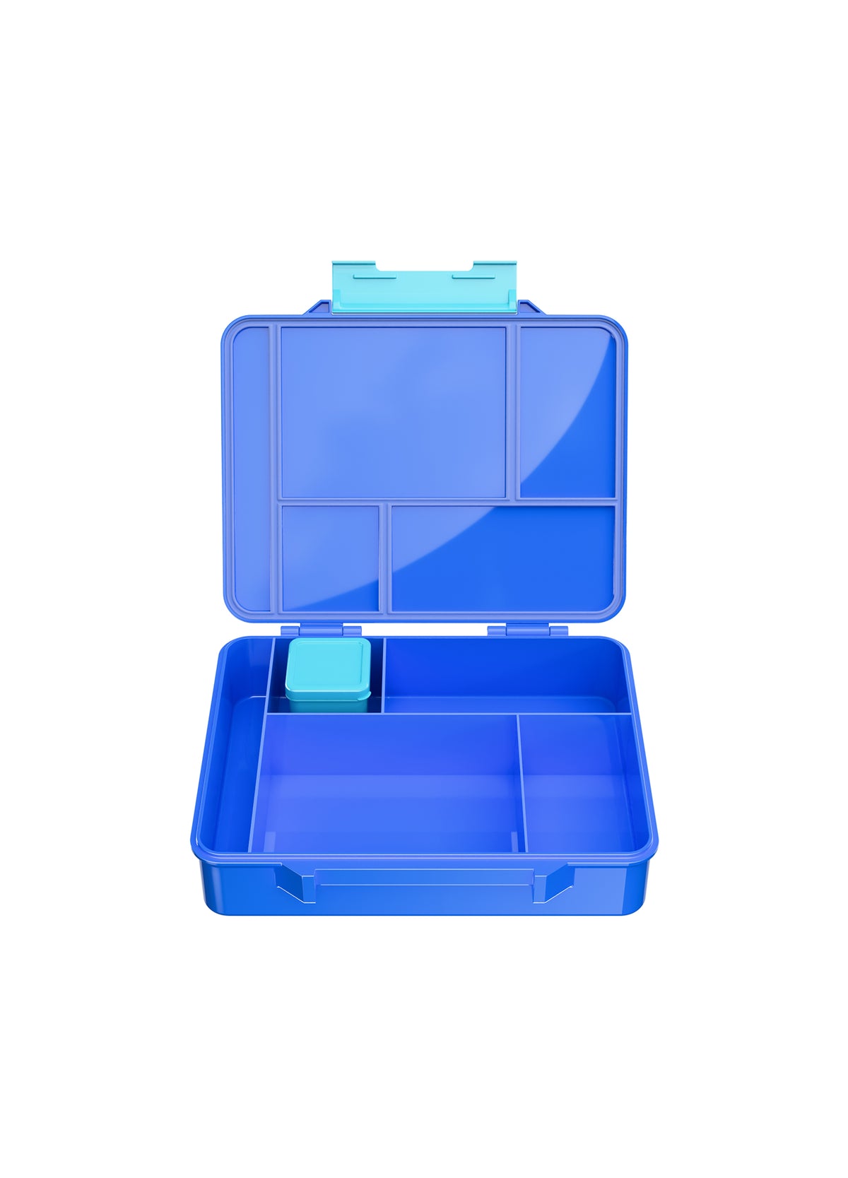 Soccer Sprint Bento Lunchbox  – Game Night Blue – 4 Compartments