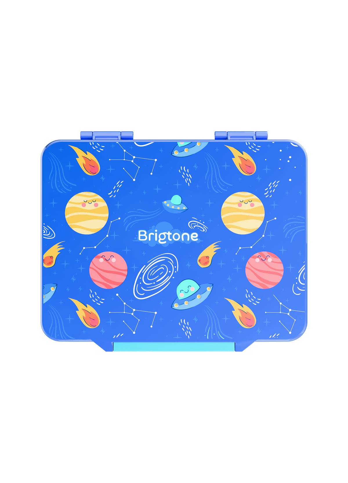 Cosmic Curiosity Bento Lunchbox – Universe Blue – 6 Compartments