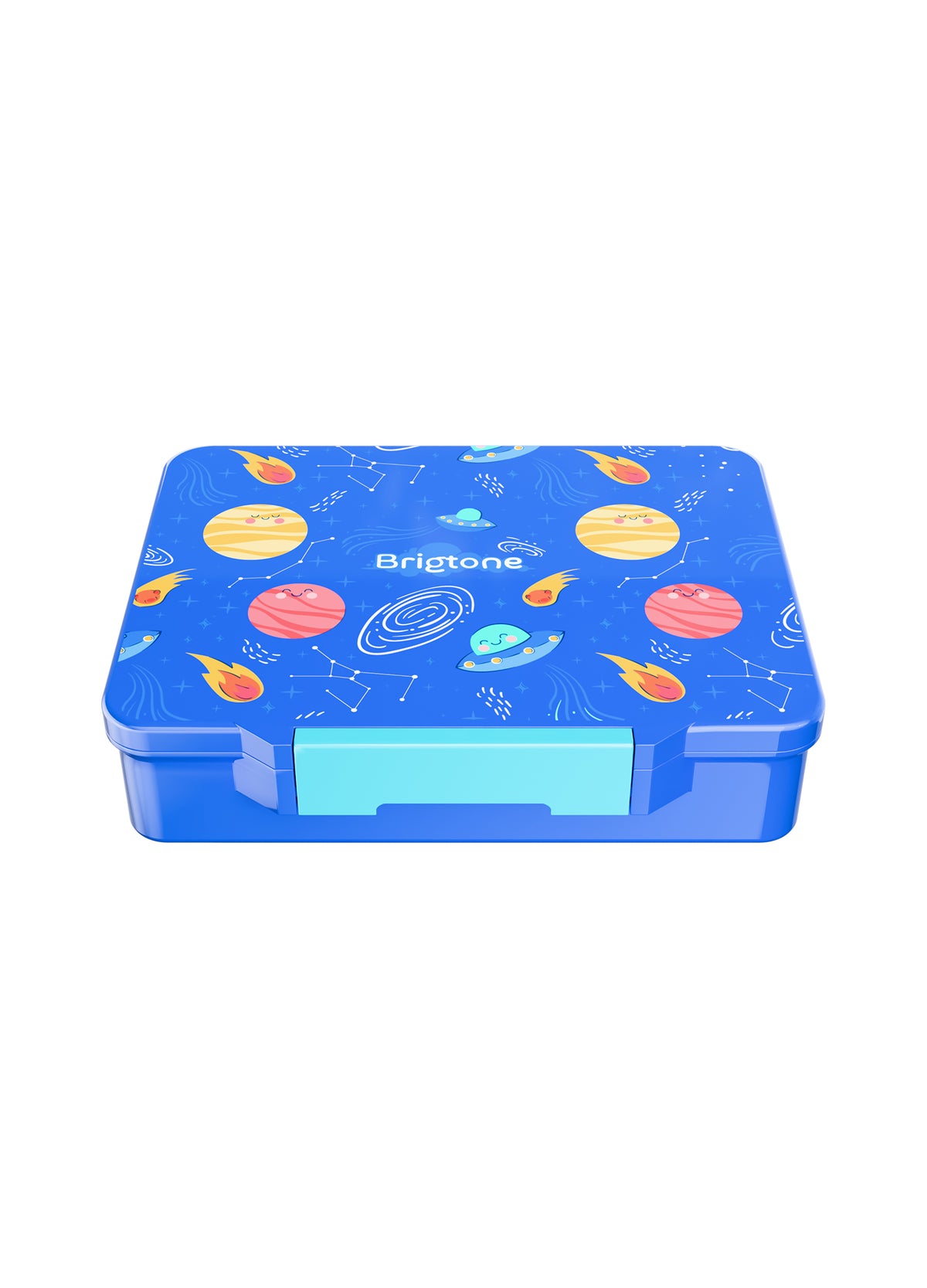 Cosmic Curiosity Bento Lunchbox – Universe Blue – 6 Compartments