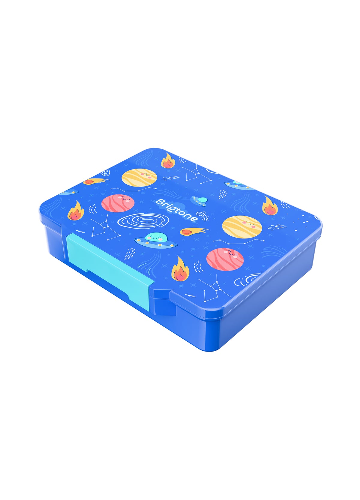 Cosmic Curiosity Bento Lunchbox – Universe Blue – 6 Compartments