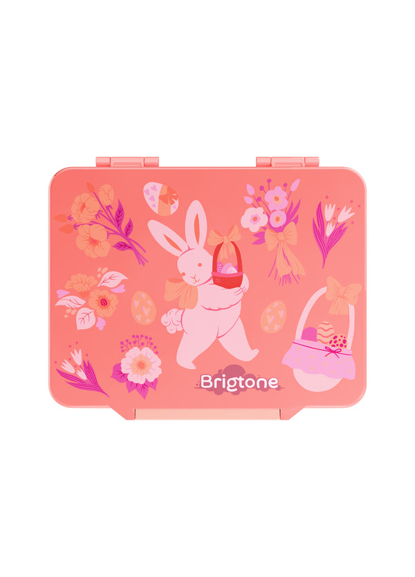 Bunny Bliss Bento Lunchbox – Cherry Bloom Pink– 6 Compartments