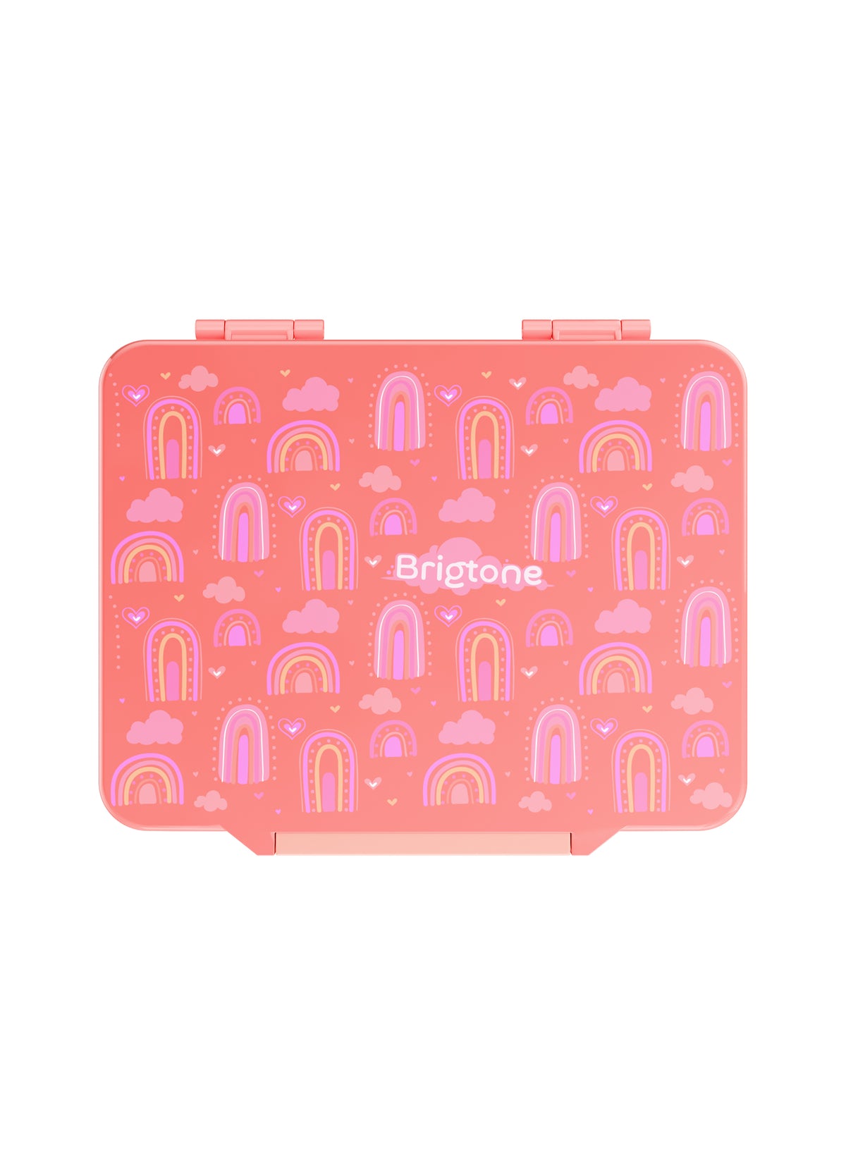 Rainbow Delight Bento Lunchbox – Twilight Petal Pink– 6 Compartments