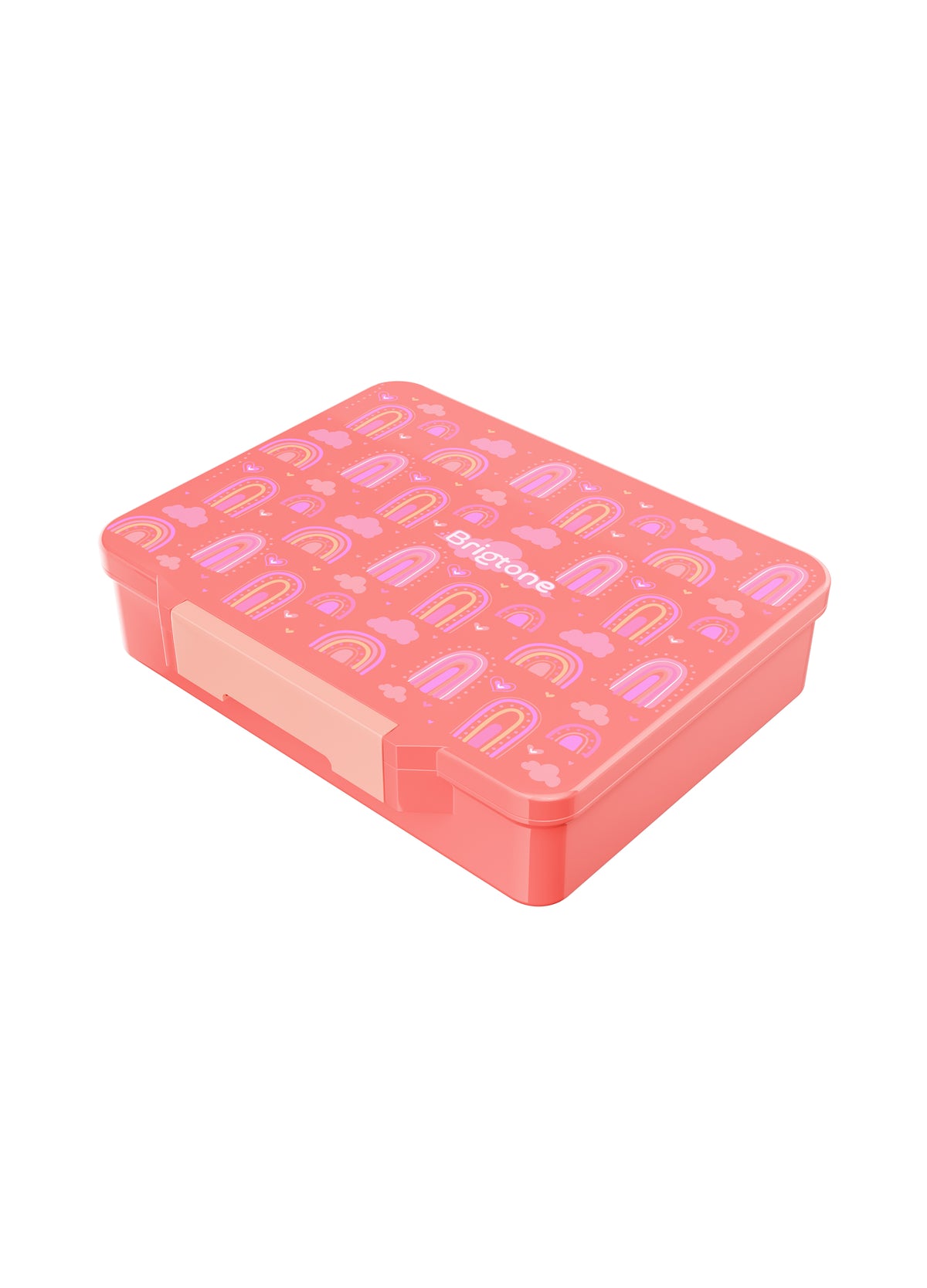Rainbow Delight Bento Lunchbox – Twilight Petal Pink– 6 Compartments