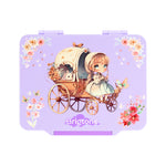 Magical Dreamer Bento Lunchbox – Little Girl Purple – 6 Compartments