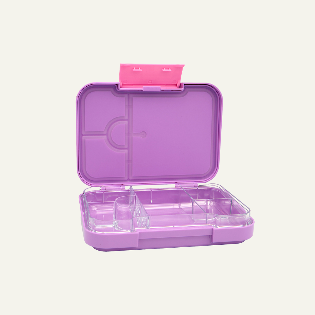 Comfort Cottage Bento Lunchbox – Magic Home Purple – 6 Compartments