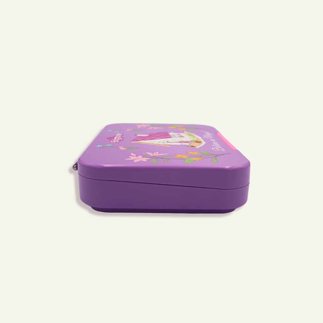 Comfort Cottage Bento Lunchbox – Magic Home Purple – 6 Compartments